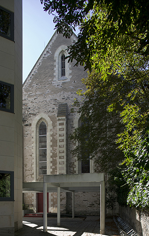 Vue extérieure de la chapelle